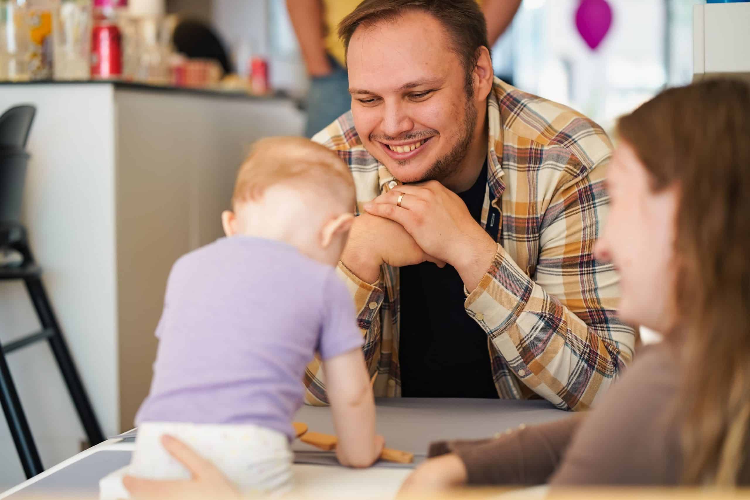 Far og baby fødselsdag